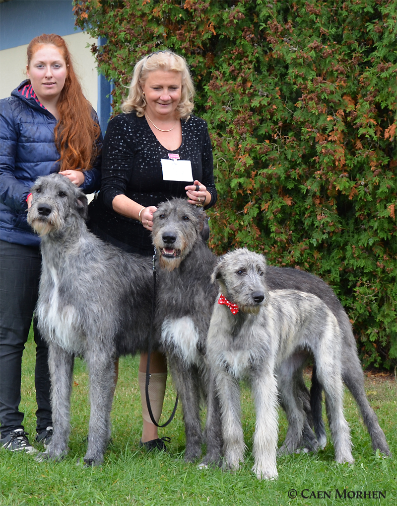 Gaia with parent - from left father, mother and sweet girl Gaia